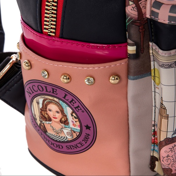 NEW NICOLE LEE FOLLOWS DREAMS BACKPACK 🎒 💃🏻🖤 - Picture 7 of 8